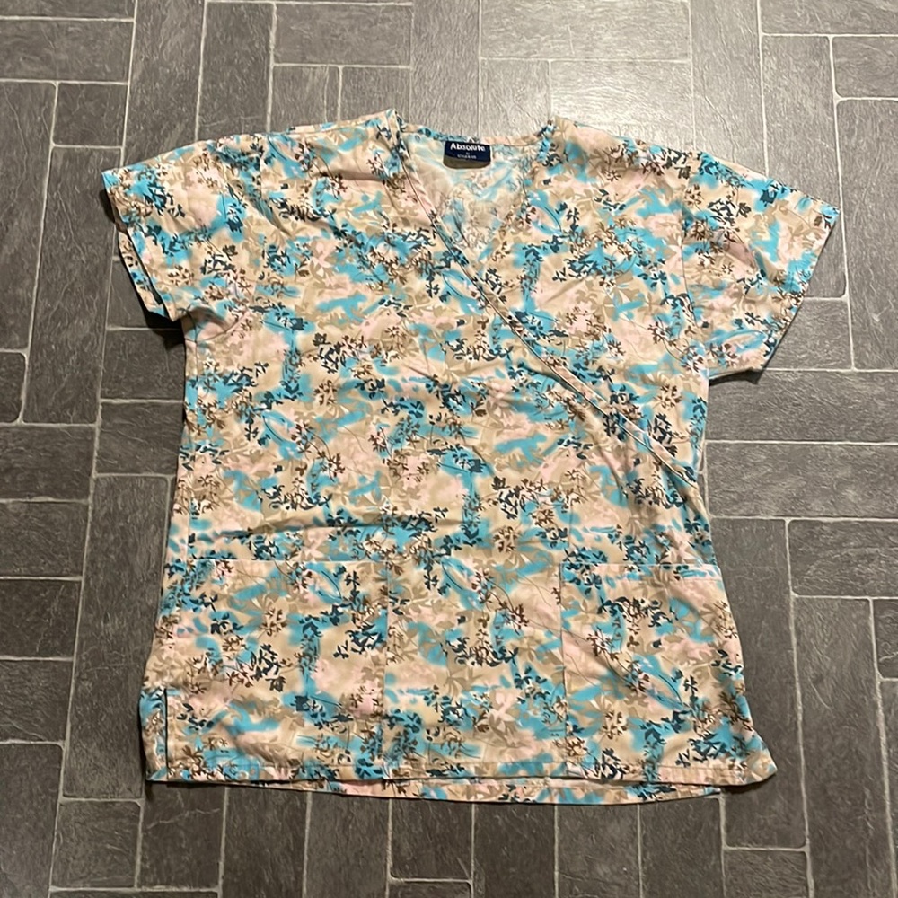 Vintage Floral Scrub MD